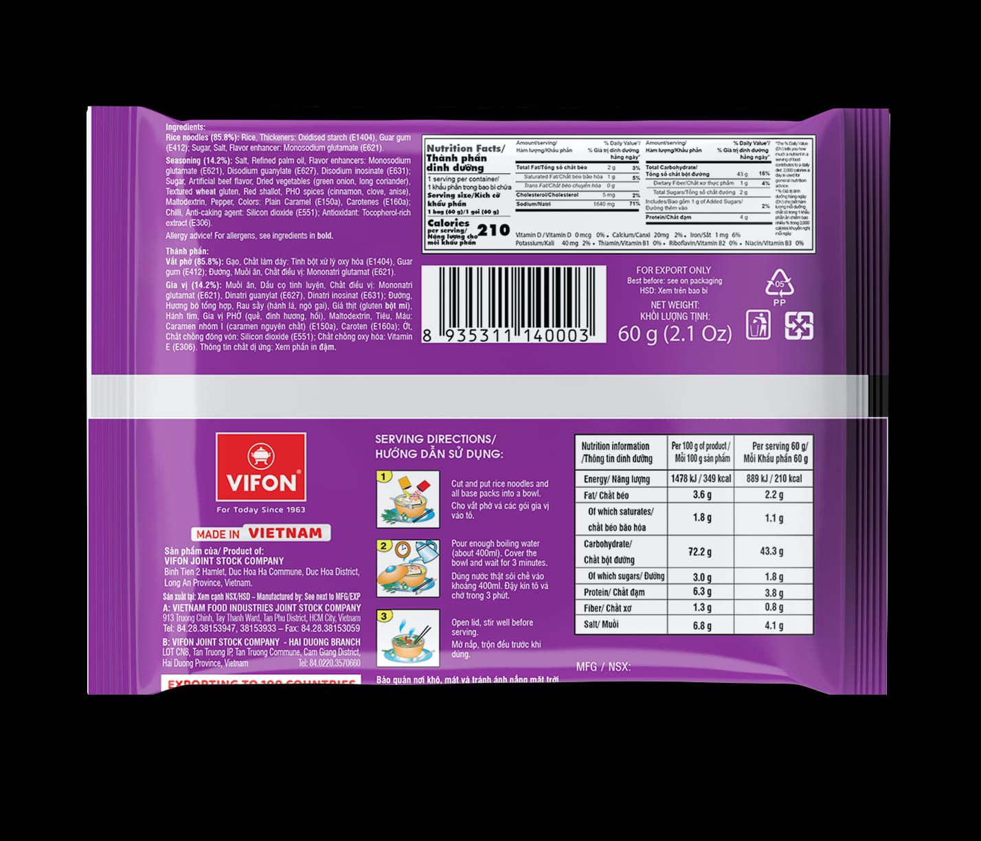 Instant Pho – Beef Flavour - Image 2