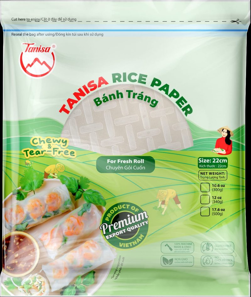 Rice Papers – Square 500gr - Viet Mart SA
