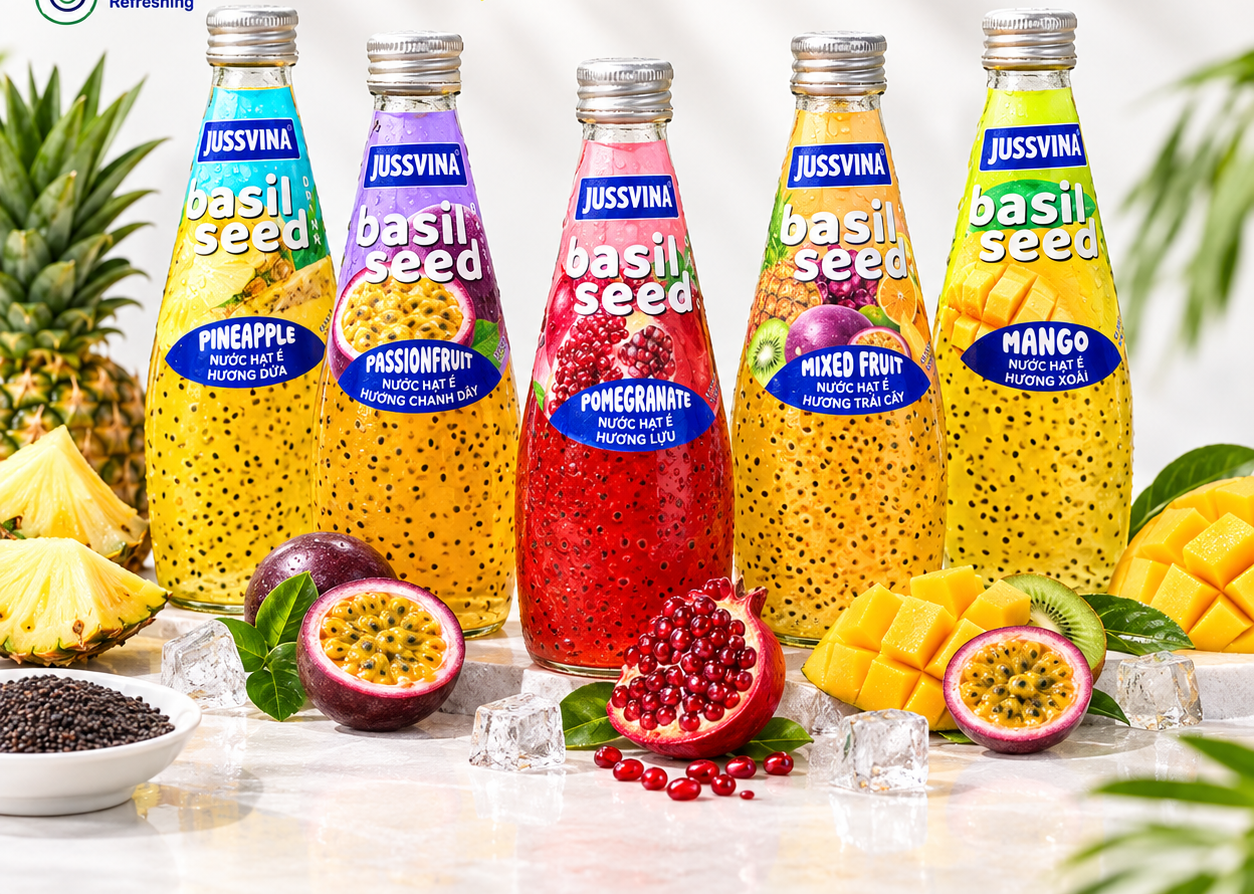 Basil Seed Drink (glass bottle) 290ml